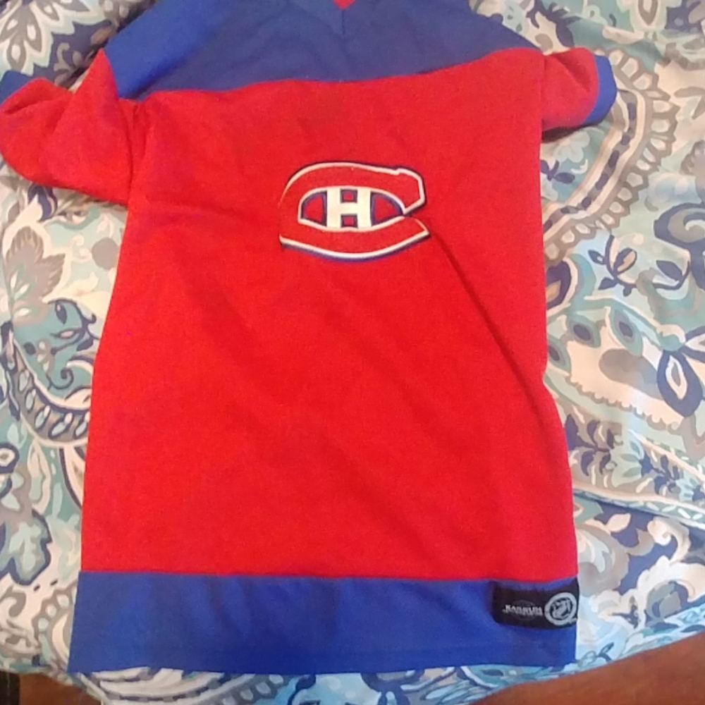 Montreal canadians m/l dog jersey
